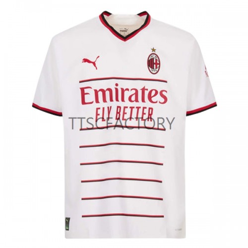 AC Milan Fodboldtrøjer Udebanesæt 2022/23 Kort ærmer AC Milan Fodboldtrøjer Udebanesæt 2022/23 Kort ærmer